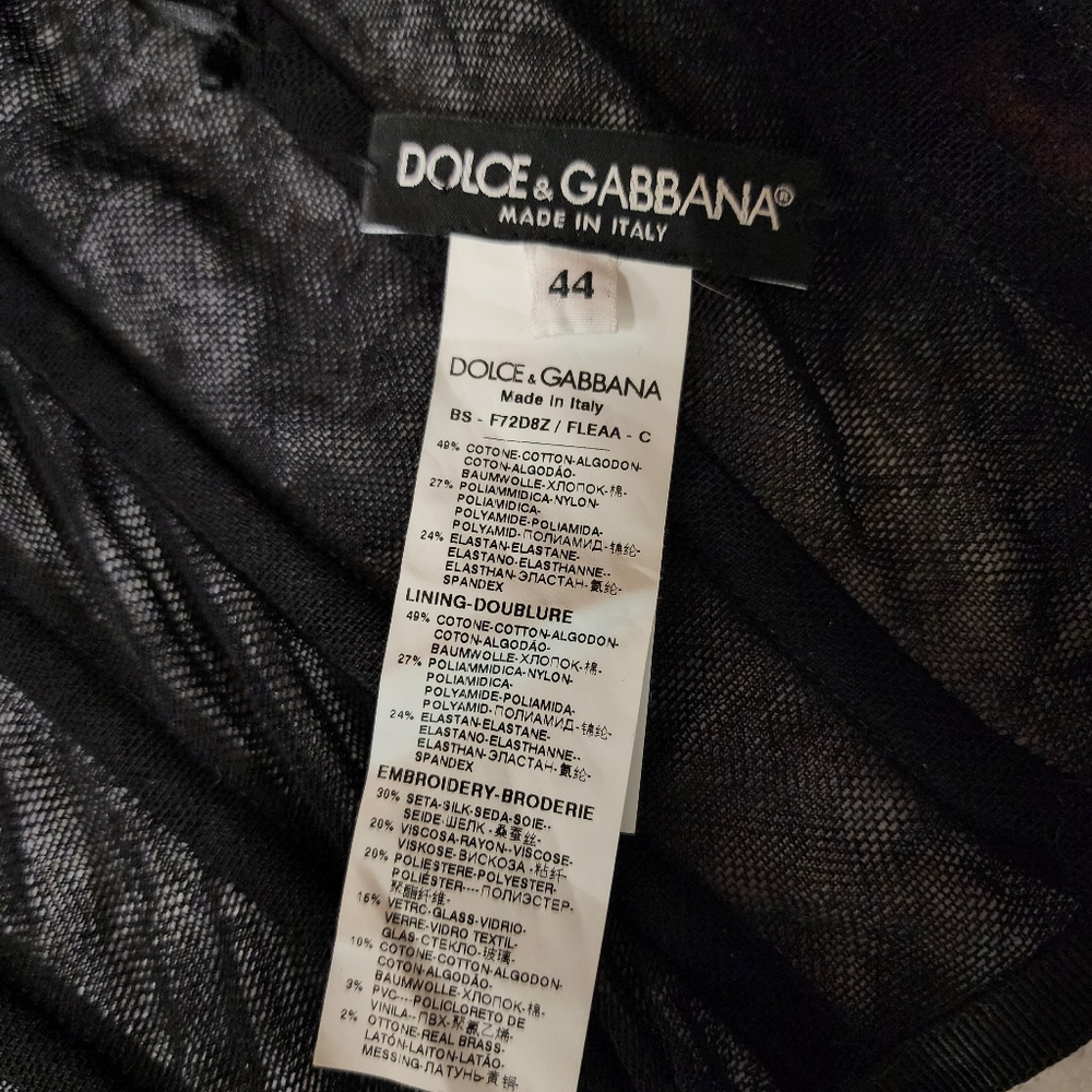 Dolce & Gabbana Sacred Heart Bustier Top - Picture 13 of 17